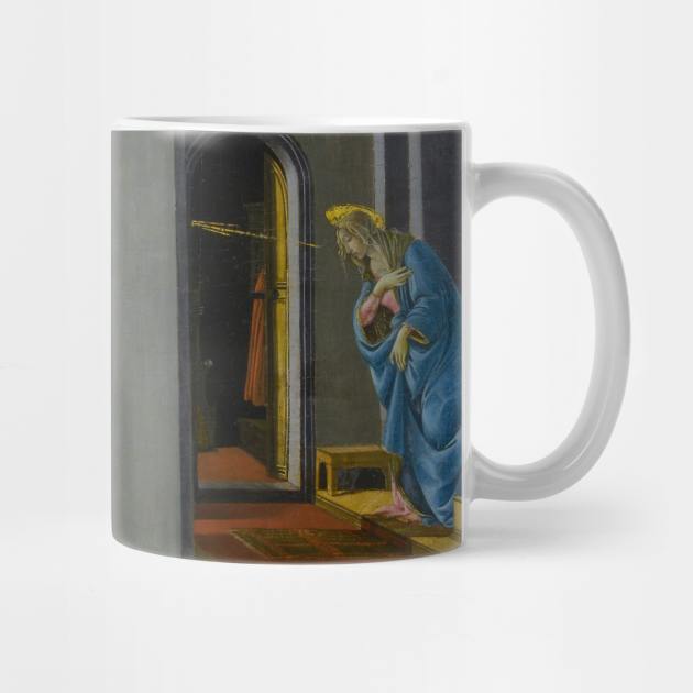 The Annunciation by Sandro Botticelli by MasterpieceCafe